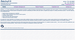Desktop Screenshot of dataacq.com